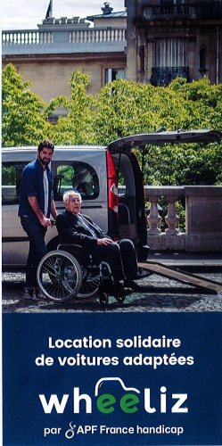 location solidaire de voitures adaptées wheeliz par APF France handicap